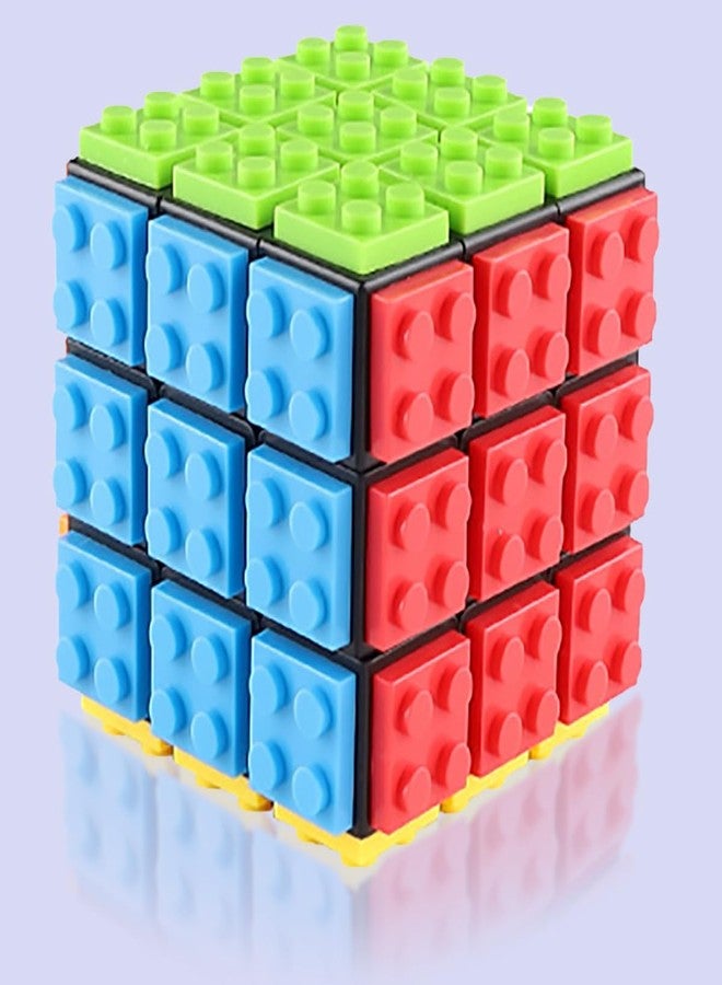 ZhildChen 3x3 Speed Cube Black 3x3x3 Magic Speed Cube Puzzles Sturdy and Smooth Speed Cubes Puzzles Toy Montessori STEM Educational Toys Gift for Kids and Adults - Image 1